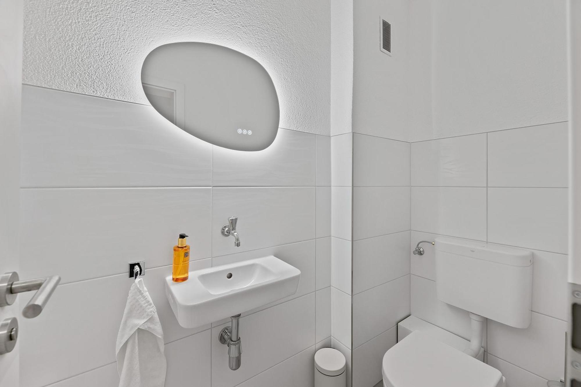 Roomfall Am Kurpark Mit Blick Ins Gruene-Parkplatz-Waschmaschine-Kueche-Wifi Бад-Раппенау Екстер'єр фото